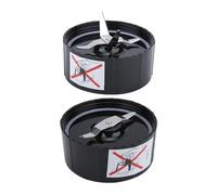 Replacement Cross And Flat Blades Kit Fit，Compatible For Magic，Compatible For Bullet， Blender Juicer Mixerm 250W MB1001，MB 1001B，MBR-1701，MBR-1702，MBR-1101
