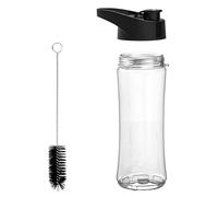 Replacement Cup Blender Bottle 600ML with Leak-Proof Lid and Cleaning Brush