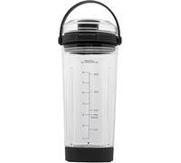 Replacement Cup for Ninja Blast Portable Blender,18 oz Vessel with Sip Lid & Base Cap, BPA-Free, Dishwasher Safe, Compatible with Ninja Blender Models BC151BK, BC151NV, BC151WH, BC151 Series