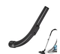 Replacement Curved Handle for Miele Bent Pipe Plastic Vacuum's Bent Handle Suitable for Miele C1/C3/S2/S4/S500/S600/S700 Vacuum Hoover Hose Black Vacuum Cleaner Pipe Hose Wand Handle (35mm)