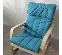 Replacement Cushion Compatible with IKEA Poang Armchair Soft Memory Foam Pad with Removable Machine Washable Cover Non-Slip Thick Padded Seat Cushion for Indoor No Chair