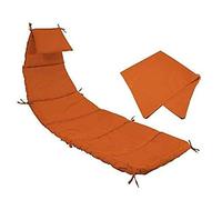 Replacement Cushions & Umbrella for Hanging Hammock Chair - Stylish Fabric Upgrade for Lounge & Chaise Chairs - Enhance Your Outdoor Relaxation Experience