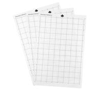 Replacement Cutting Mat Transparent Adhesive Mat with Measuring Grid 8 by 12-Inch for Silhouette Cameo Explore Plotter Machine 5PCS