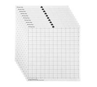 Replacement Cutting Mat Transparent Adhesive with Measuring Grid for Explore Silhouette Cameo Plotter Machine 10PCS