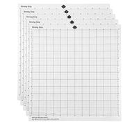 Replacement Cutting Mat Transparent Adhesive with Measuring Grid for Explore Silhouette Cameo Plotter Machine 5PCS