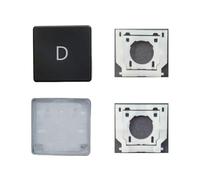 Replacement D Keycap Keys and Hinges Compatible for Surface Laptop 3/4/5 13.5/15inch 1867 1868 1872 1873 1950 1951 1952 1953 Keyboard D Key Cap (Black)