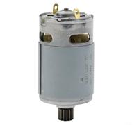 Replacement DC Motor 10.8V 12V 15 Teeth Gear for Bosch Cordless Drill Driver Models GSR1080-2-Li TSR1080-2-LI GSR1200-2-LI Power Tool Repair Part Silver Metal