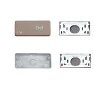 Replacement Del/Ins Keycap Keys and Hinges Compatible for Surface Laptop 3/4/5/6 13.5/15inch 1867 1868 1872 1873 1950 1951 1952 1953 2033 2036 Keyboard Del/Ins Key Cap (Rose Gold)