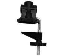 Replacement Desk Lamp Clamp with Threaded Mounting Knob | Metal L-Shaped Clamp Construction, Threaded Knob Positioning, 360-Degree Rotation for a Desktop Lamp Setup