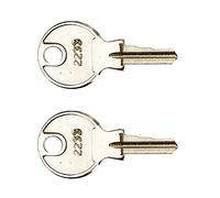 Replacement Dirak 2233 Universal Keys - for Alarm Panels - 2 Keys Included