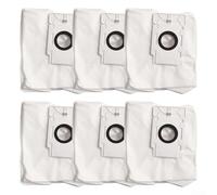 Replacement Dirt Disposal Bags for Greenworks GRV-3011 Robotic Vacuum, 5-Layer Filtration Dust Bags, 4L Capacity, Non-Woven Fabric, 3/6/10 Pack(6 Pack)
