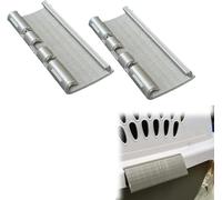 Replacement Door Latch Set Compatible with Petmate Vari Kennel- Fits 19"-26" Plastic Pet Carriers, Fix for Broken Kennel Doors, 2-Pack