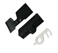 Replacement Door Lock Set for Dometic Fridge with Door Hook, Lock Plate and Catch Hook, Rv Refrigerator Security Lock for Travel and Camping, Weather-Resistant Pla Design