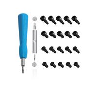 Replacement Doorbell Blue Screwdriver T6 T15 & + 20Pcs Screwsg Security Screw Set
