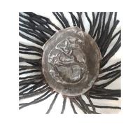 Replacement Dreadlock Double Knots Skin Base Afro Toupee for Men Human Hair Locs Braided Men's Hairpiece Systems(2,6x8)