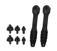 Replacement Drill Chucks Wrench Electric Drill Clamping Tool Double Head Chucks Wrench for Tightening Loosening Replacement Chuck Electric Clamping Tool