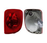 Replacement Driver Right Side O/S Red Rear Back Corner Bumper Reflector for Renault Kangoo Mercedes Citan Nissan NV250 2013-2020