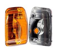 Replacement Driver Right Side O/S Wing Mirror Indicator Blinker Turn Signal Light Lamp Amber Lens Fit Twist W16W Bulb for Ford Transit Mk8 2014-2026