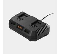 Replacement Dual Battery Charger For 40V 4Ah Batteries (2x 20V)