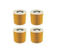 Replacement Dust Bag Hepa Filter .Compatible For Karcher. WD3 Premium WD3200 WD 3300 MV3 Accessories A2004 A2054 Vacuum Cleaner Spare Parts(4PCS filter)