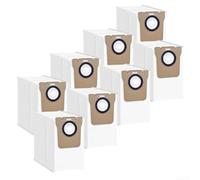 Replacement Dust Bags 8 Count for Xiaomi Robot Vacuum Cleaner H40 OV51 Supporting Efficient Dirt Retention and Low Maintenance Needs