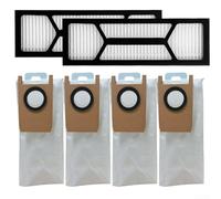 Replacement Dust Bags and Filters for Eufy S1 Pro Vacuum 2 Filters with 4 Dust Bags (A)