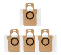Replacement Dust Bags Compatible with for JONR T5 Pro Robot Vacuum Cleaner Self-Emptying Bags with Advanced Filtration System Meltblown Fibres Non-Woven Fabric(4 Pack)