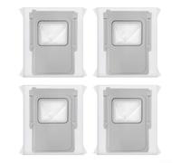 Replacement Dust Bags for DJI for romo for a2 P2 Robotic Cleaner - High Filtration Multi Layer Structure Motor Protection Odour Control 6 Pack(4pcs)