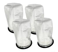Replacement Dust Bags For Henry Quick For Numatic NQ100 Hen100 HET100 Vacuum Cleaners - High-Efficiency 3-Layer Microfiber Filtration - Auto-Seal Collar Design (Choose 4 Or 10 Pack)(4 PACK)