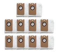 Replacement Dust Bags for iHome For AutoVac For Nova Series Robots Efficiently Capture Dirt with Design, Available in Packs of 6 or 10 (10 PACK)