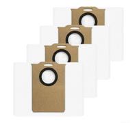 Replacement Dust Bags for Midea VCR S6 Plus Robot Vacuum Cleaner with Large Capacity Filter Bags for Up to 40 Days Cleaning Cycle without Emptying (4 PACK)