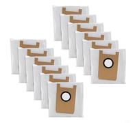 Replacement Dust Bags for Ultenic For T10 Lite Robot Vacuum Cleaner Spare Parts Non Woven Fabric Vacuum Bags for Efficient Cleaning(12PCS)