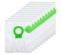 Replacement Dust Bags with 4 Layer Filtration for SEBO For Airbelt D2, for Maintaining Clean and Healthy Homes (10 PACK)