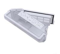 Replacement Dust Box Compatible With Kk Vacuum Cleaner White Plastic Dirt Container For Maintenance And Optimal Suction Performance In Cleaning Tasks 30x20x5cm Size