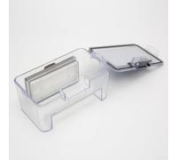 Replacement Dust Box for Midea VCRO4W Robot Vacuum and Mop - 1-Piece Compatible Bin with Anti-Clogging Suction Channel, Quick-Release Emptying, and Rinseable Design for Busy Households