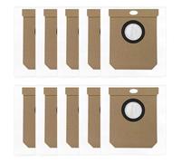 Replacement Dust Collection Bags,Compatible for Conga,12090 Twice Roller Designed Filtration in Packs of 4 Or 10(10pcs)