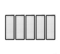 Replacement Dust Filters for Roborock QV 35A, QV 35S, for QREVO S5V, for SAROS 10/10R, Install Maintenance Kit for Pet Hair, 5 Pack