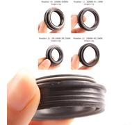 Replacement Dust Seal Oil for Bike Front Fork Designed for Fox For Rockshox Xfusion with Plastic Resin Material for Enhanced Protection (28.6MM-38.5MM)