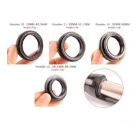 Replacement Dust Seal Oil for Fox & For Rockshox Forks Choose from Various Sizes for Ideal Compatibility (32MM-42MM)