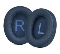 Replacement Ear Cushion Set for HT2 / HT 2 for Study Travel Use | Soft Foam Filling, Textured Mesh Face, Easy Position Left Right Design, Blue Pair, Daily Wear