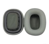 Replacement Ear Cushions for AirPods Max Protein Leather Memory Foam Pads Sweat Resistant Gym Workout Use 80x100mm(E)