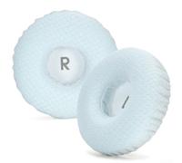 Replacement Ear Cushions for JBL Tune 600 660 670 Headphones Using Protein Leather and Compressed Sponge for Long-Lasting Wear (White)