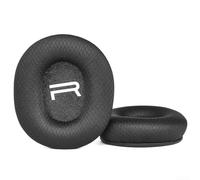 Replacement Ear Cushions for Plantronics RIG 300 Pro-HX, Protein Leather Headband Pads, Black(A)