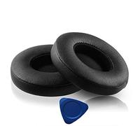 Replacement Ear pad Earpads cushions cover Compatible for Monster Beats By Dr Dre Solo 2 Solo 2.0 Solo 3 wireless Headphone with Soft Protein Leather (earpad solo 2 3 black) (earpad solo 2 3 black)