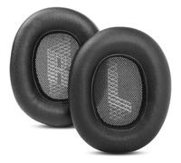 Replacement Ear Pads Compatible with JBL E65 E65BTNC / Duet NC/Live 650 660 BTNC/Live 650 660 NC Headphones，Softer Leather (Black)