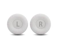 Replacement Ear Pads Compatible with JBL Tune 510BT / 520BT / 570BT / 500BT / 500 / 525BT / Junior 320BT / 320 / JR310BT, Sony WH-CH520 / MDR-ZX110 and More On-Ear Headphones Earpads Cushions White