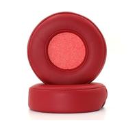 Replacement Ear Pads Compatible with Monster Beats Pro/by Dr Dre Detox Headphones Deluxe Upgrade Earphone Pads Headphone Cover Repair Accessories Ear Pads -red