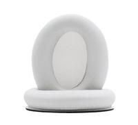 Replacement Ear Pads Compatible with Srhythm Version NC25 Earphones /NC35 Earphones Soft Protein Skin Memory Foam Made of Repair Accessories (White)