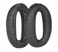 Replacement Ear Pads Cushion For Sony Headphones MDR-1000X | WH-1000XM2, Soft Protein Leather And Foam Earmuffs, Quality for bass Performance Covers, Easy Install, Black And Grey
