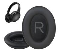 Replacement Ear Pads Cushions for Bose QuietComfort QC45 Earpads Headphones for QuietComfort SE QC45 Wireless Premium Softer Protein Leather Durable Extra Thick Noise Cancelling Foam Black